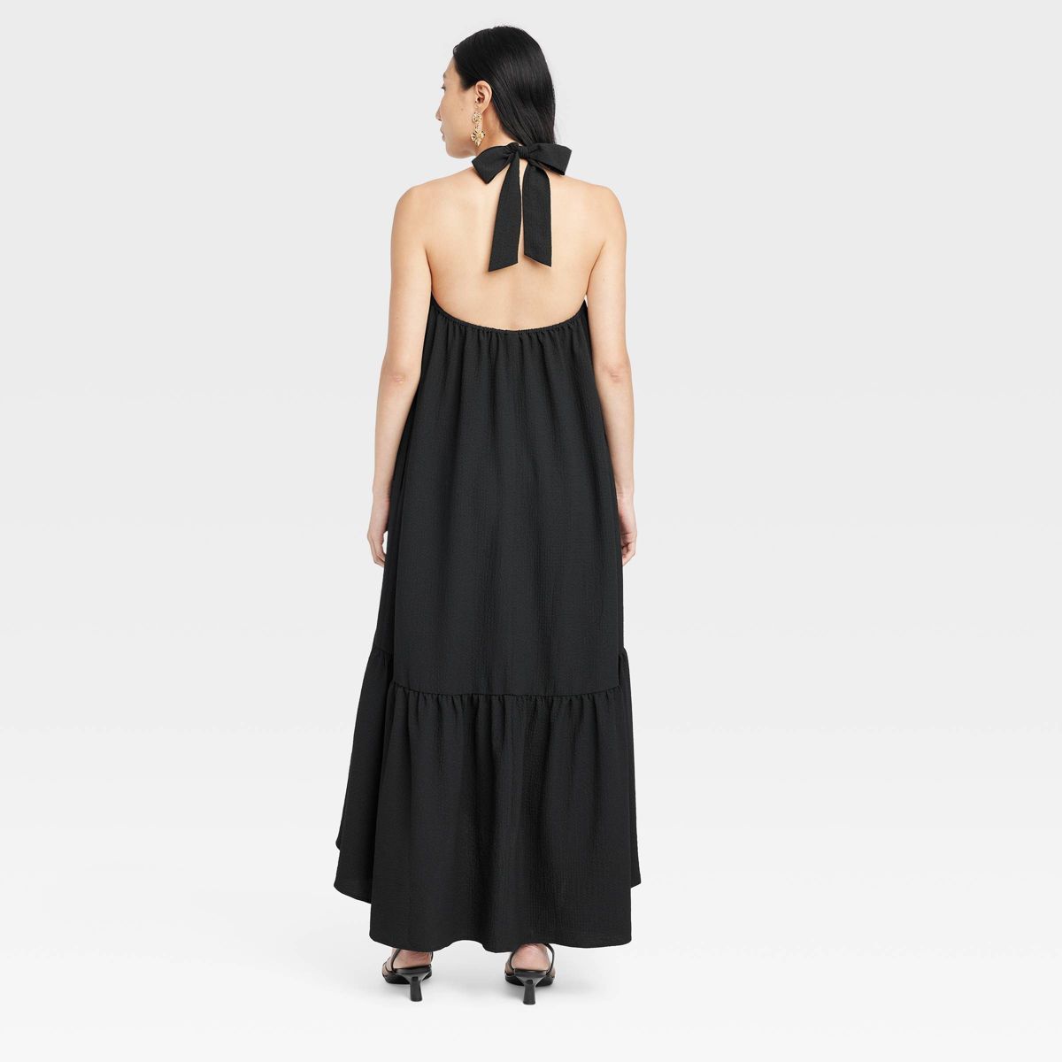 Women's Halter Hi-Lo Midi Dress - A New Day™ | Target