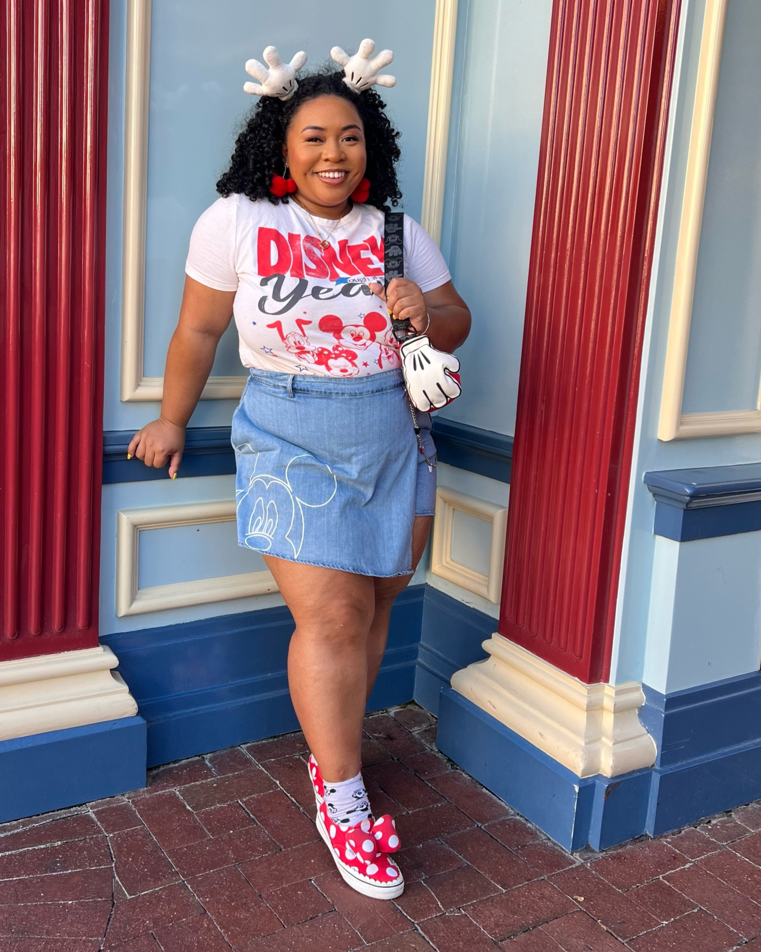 Mickey themed outfit for Disneyland 

#LTKMidsize #LTKShoeCrush