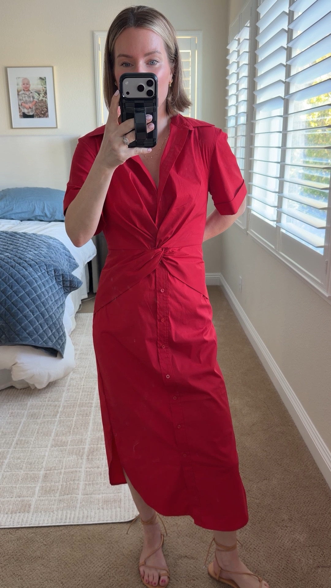 Love this Ralph Lauren button down dress. I got a 6 but need to size down to a 4. It’s sold out at Nordstrom but I found it at Zappos. 

#LTKOver40 #LTKWorkwear #LTKSeasonal