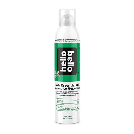 Hello Bello Kids Mosquito Repellent, Made with Natural Plant-Based Essential Oils, 5.0 oz | Walmart (US)