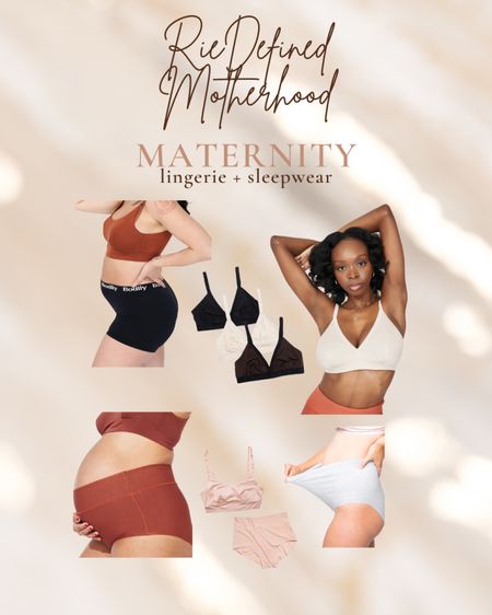 Maternity lingerie and sleepwear. Finally found some comfortable items from Bodily!

#LTKbaby #LTKbump