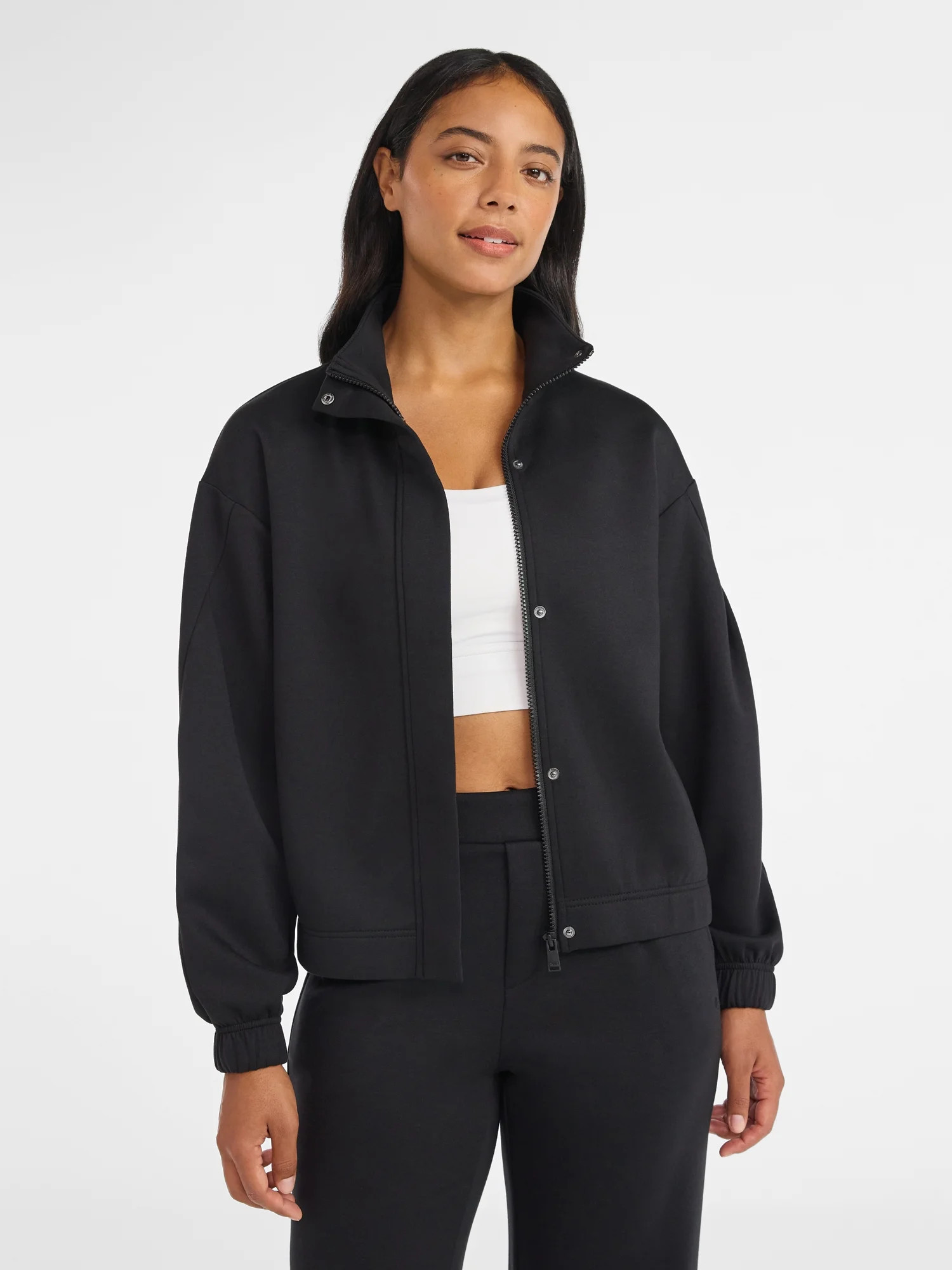 Avia Women's Knit Full Zip Jacket, Sizes XS-XXXL | Walmart (US)