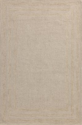 Windsor WIN-01 Ivory/Wheat Wool Hand-Tufted Area Rug | Rugs Direct