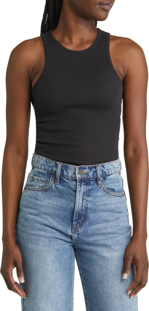 The Essential Rib Organic Pima Cotton Blend Tank | Nordstrom