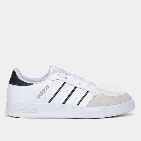 Tênis Adidas Breaknet Masculino - Branco+Verde | Netshoes (BR)
