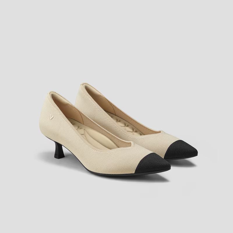 Pointed-Toe Kitten Heels (Scarlett) | VIVAIA