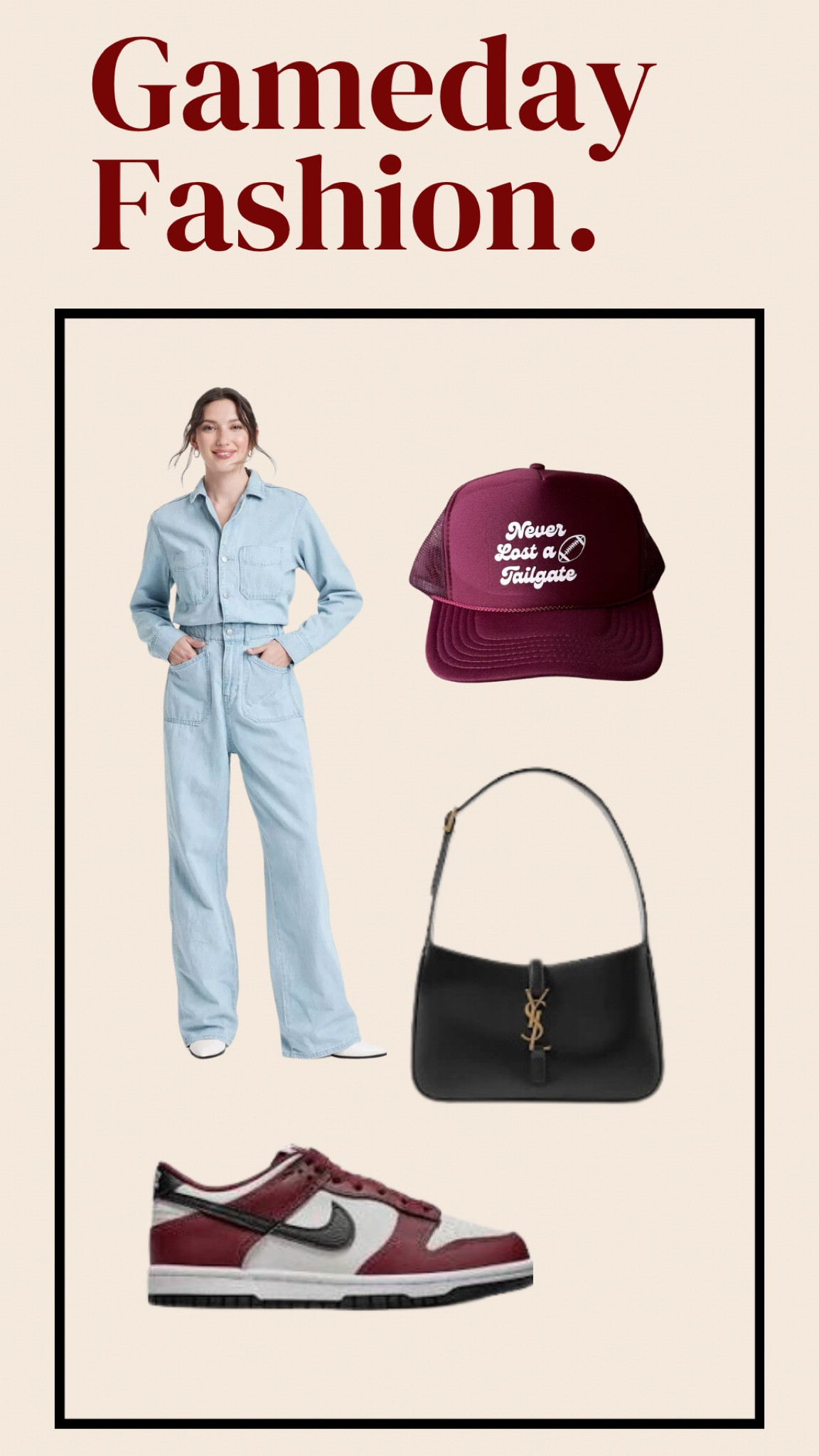 Burgundy game day looks 

#LTKSeasonal #LTKMidsize #LTKStyleTip