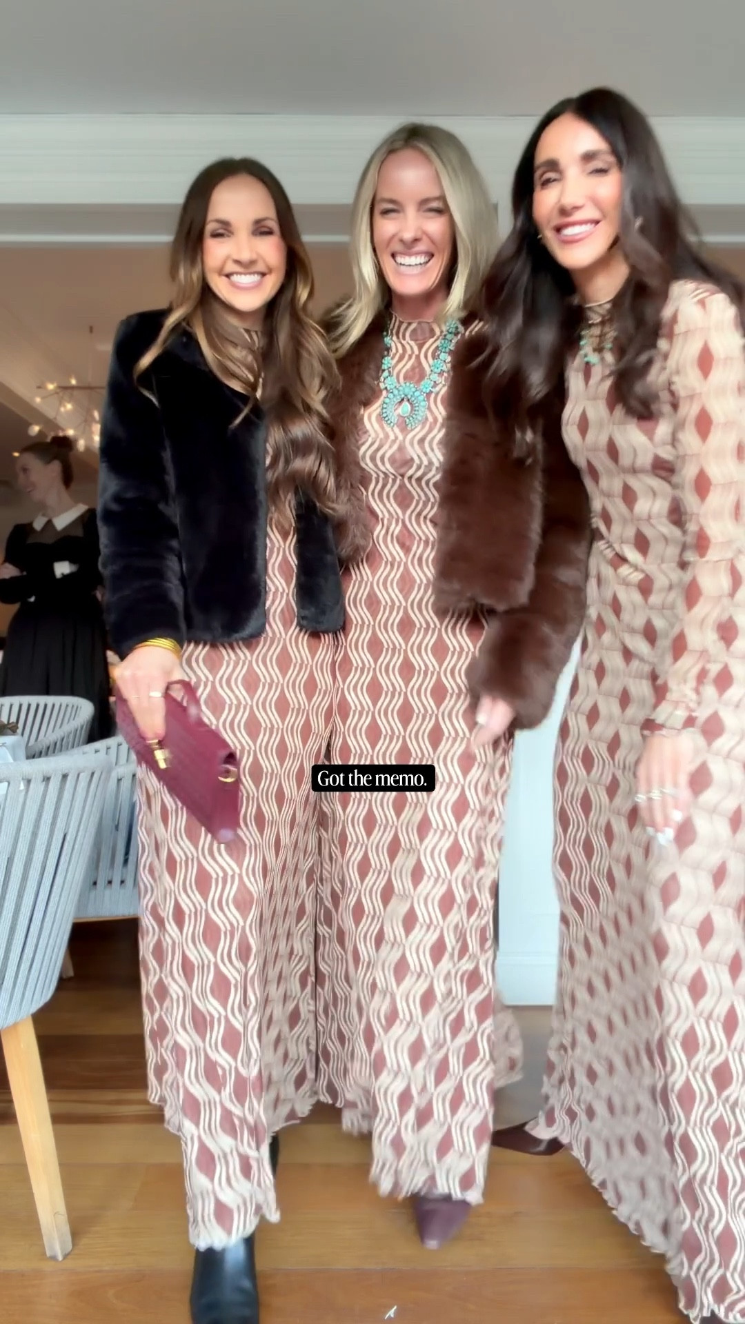 How fun! We all showed up in this favorite favorite dress. It’s such a good one to have. Own in another color too! Size small. 