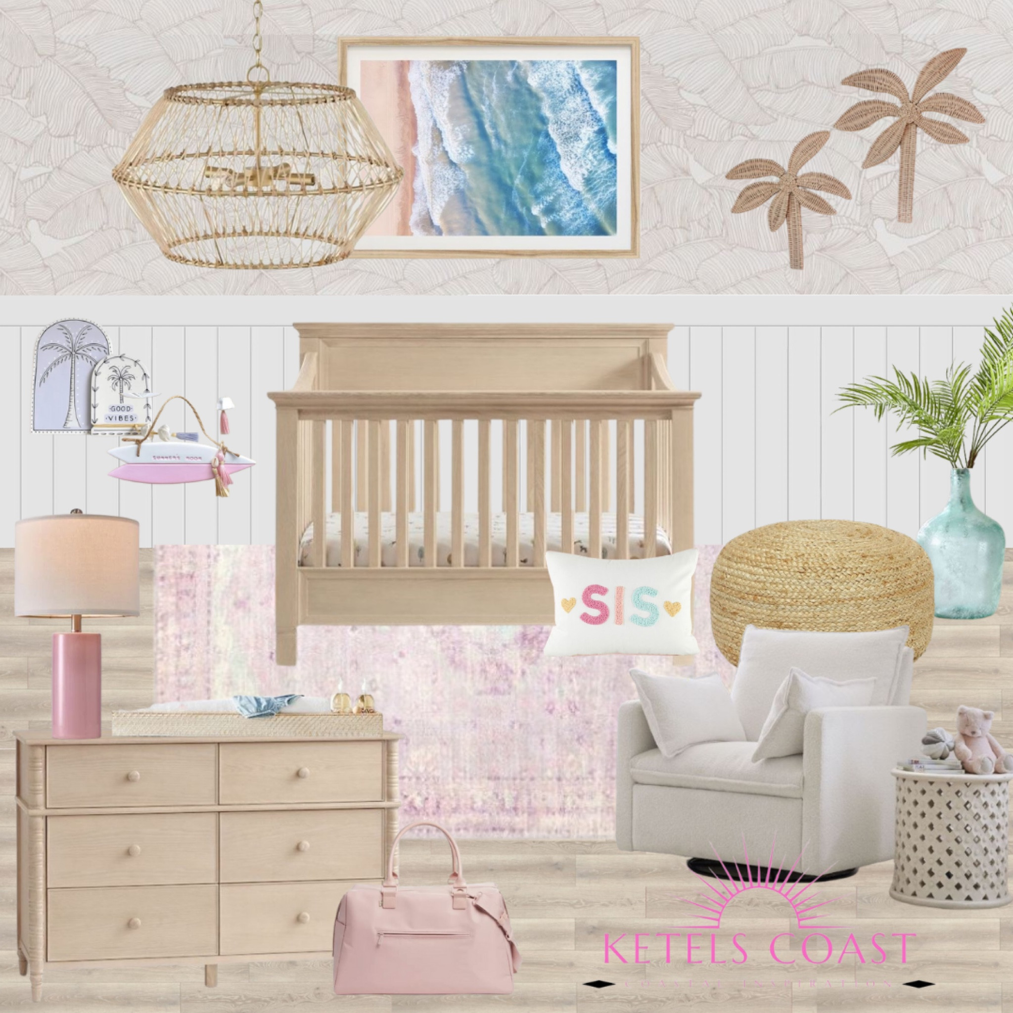Baby Room / Nursery room Design / Room Inspiration / Girl Bedroom / Bedroom decor / Bedroom / Coastal Nursery / botanical room / calming room / bedroom organization / kid room inspiration / boho room / coastal room / big girl room inspo

#LTKkids #LTKhome#LTKSummerSales 

#LTKSaleAlert #LTKBaby #LTKFamily