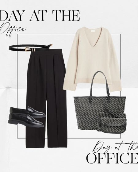 Day at the office outfit inspo

Office outfit, work outfit idea, sweater outfit, trousers, loafers, Amazon bag, belt, H&M

#LTKfindsunder100 #LTKworkwear #LTKfindsunder50