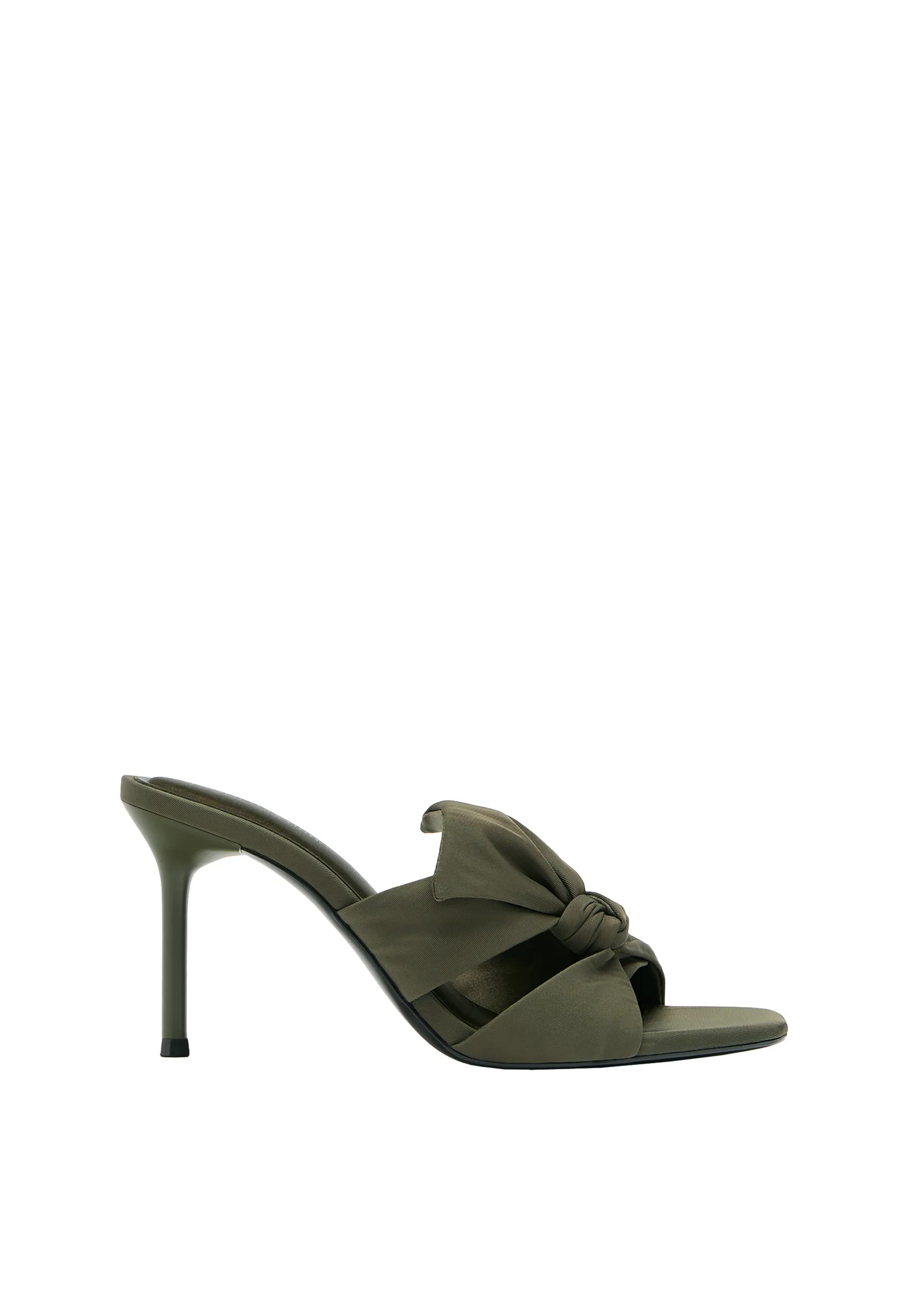 Heeled tie sandals - Women's fashion | Stradivarius United Kingdom | Stradivarius (UK)
