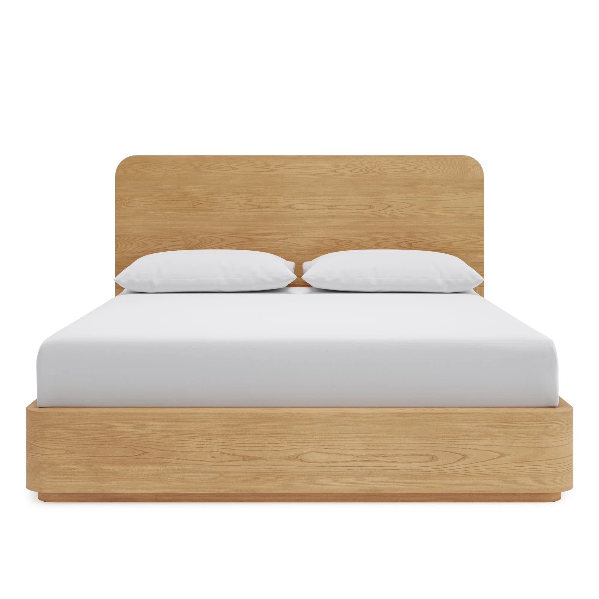 Elora Solid Wood Platform Bed In Timber | Wayfair North America