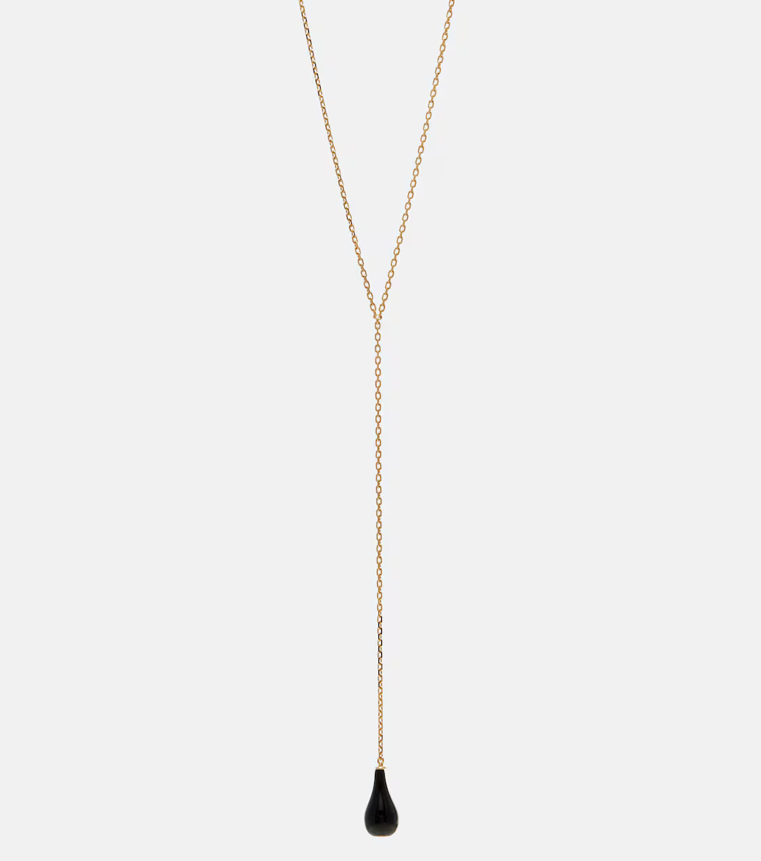 Onyx gold-plated necklace | Mytheresa (UK)