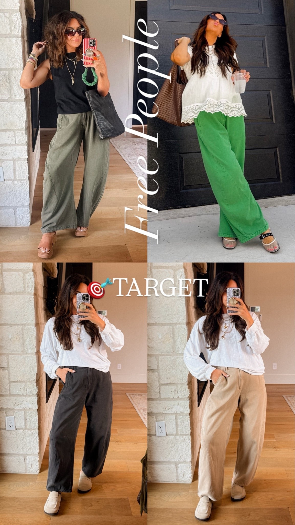 Whatever you pick, ya need the chino trouser barrel pant. 
Free People size: 10
Target: size 10
Amazon : size XL

#LTKootd #LTKSaleAlert #LTKMidsize