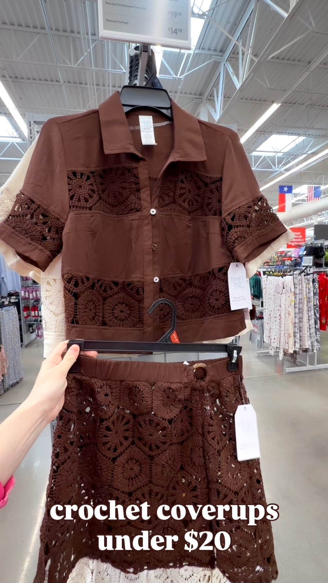 How cute is this crochet coverup from Walmart? Each piece is under $20, but it's giving Revolve!
..........
Crochet swim cover crochet shirt crochet skirt revolve dupe brown swimsuit cover brown swim cover cream swim cover Walmart finds Walmart new arrivals Walmart swim revolve swim cover revolve crochet set matching set vacation look beach look spring break look spring break outfit beach outfit swim outfit Resortwear resort wear resort outfit resort look plus size swim coverup pants crochet pants 

#LTKTravel #LTKFindsUnder50