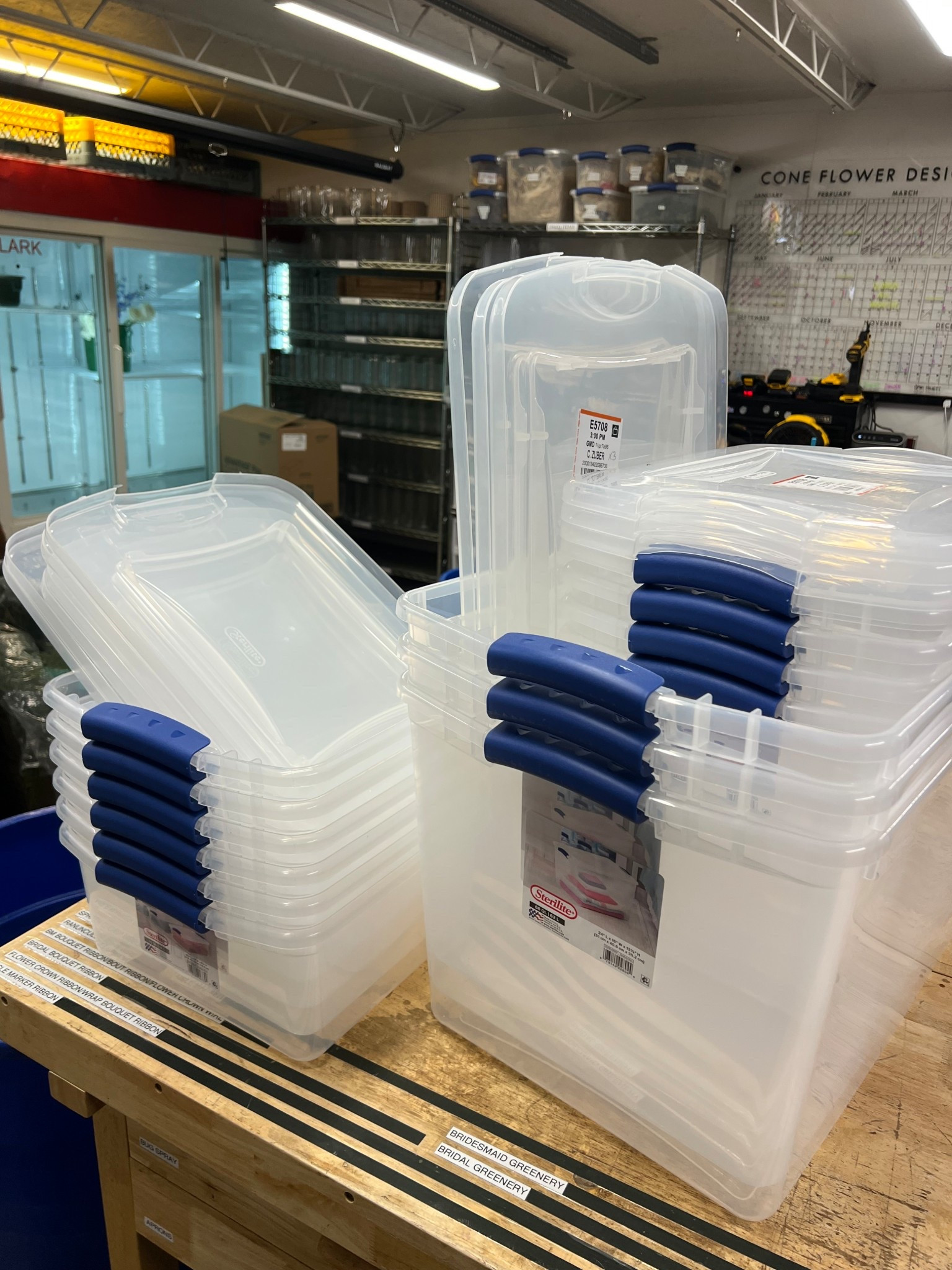 My favorite bins to use for everything! 