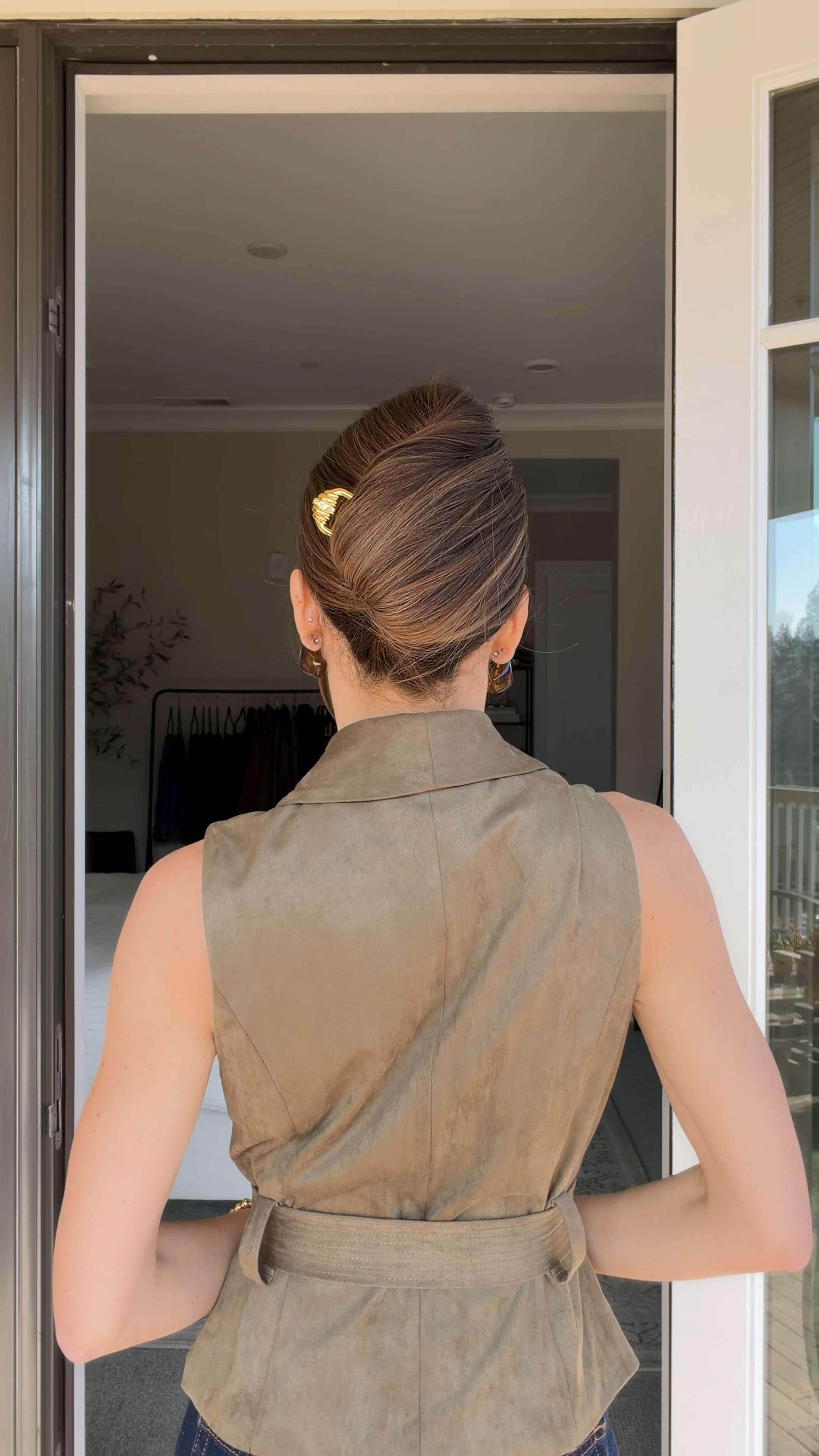 If you struggle with a French twist, try this!

Start with your hair in a ponytail. Gently loosen the hair tie and twist upward. Fold the ponytail down and tuck it behind the twist. Secure with a hair pin by anchoring it on the outside of the twist, then flip and glide it across your scalp. 

 #LTKootd #LTKselfcare #LTKBeauty