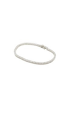 Alexa Leigh Everyday Tennis Bracelet in Sterling Silver from Revolve.com | Revolve Clothing (Global)