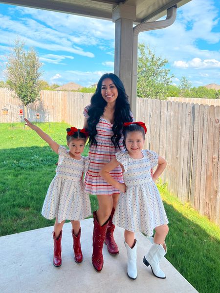 Fourth of July family outfit 
American outfit 
American flag 
Freedom fit 
Red, white and Blue 
Mommy and me 4th of July fit 

#LTKSeasonal #LTKFind #LTKunder100