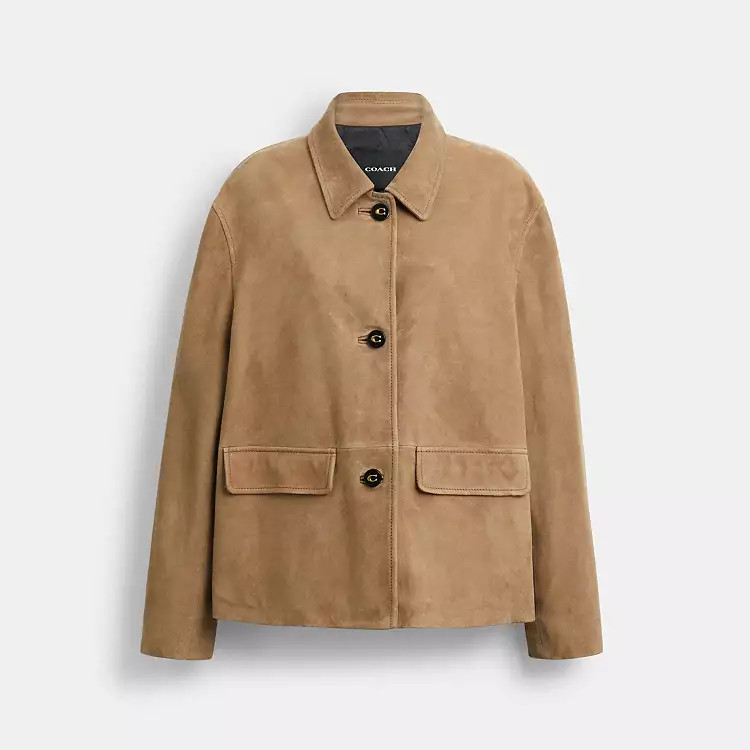 Suede Coat | Ready to Wear | Coach | Coach (US)