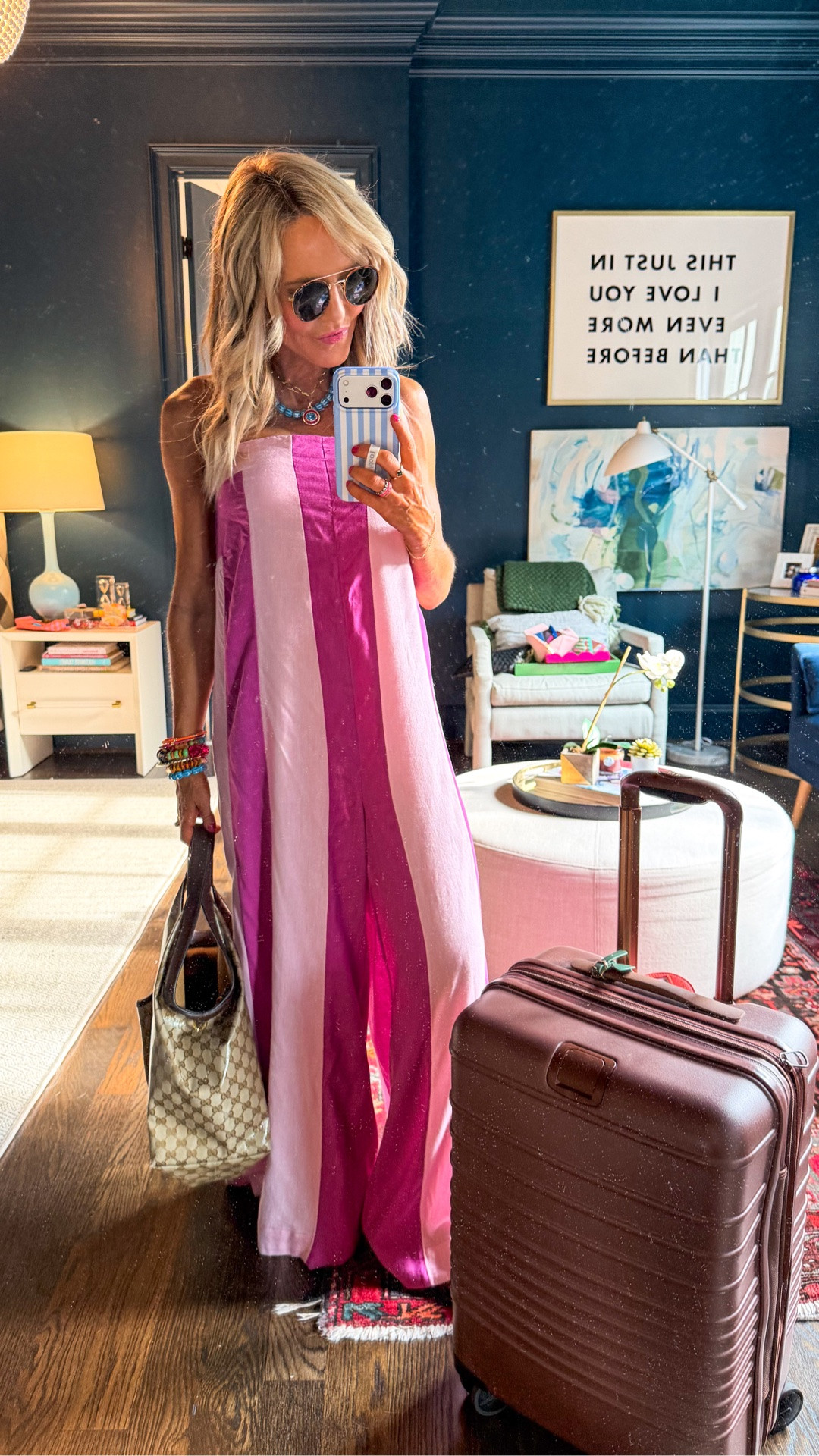 staycation style = wearing CS in jumpsuit!!

#LTKootd #LTKgrwm #LTKSeasonal