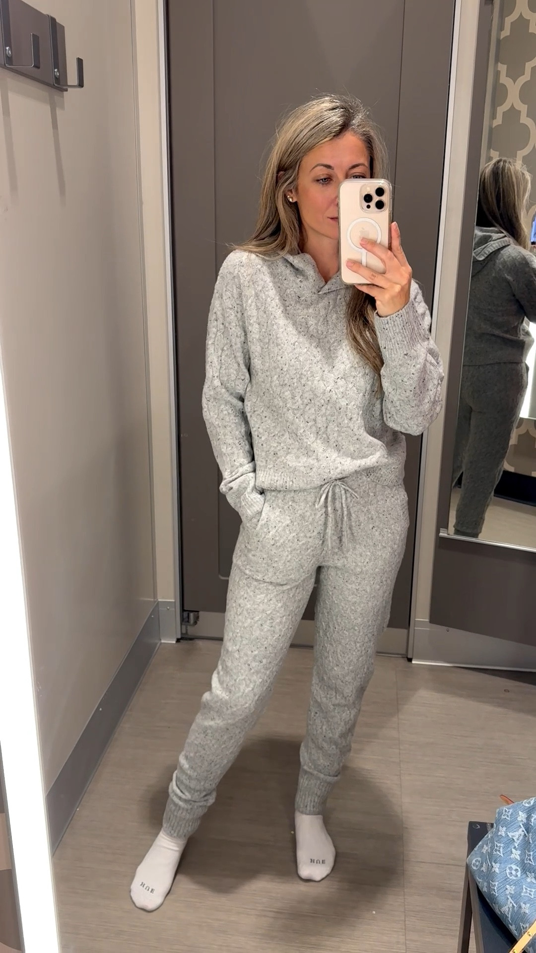 Target Auden cozy knit jogger set!!! This is literally the coziest ever! Top also is a hoodie!!! Wearing an S top and XS bottom!

#LTKOver40 #LTKPetite #LTKStyleTip