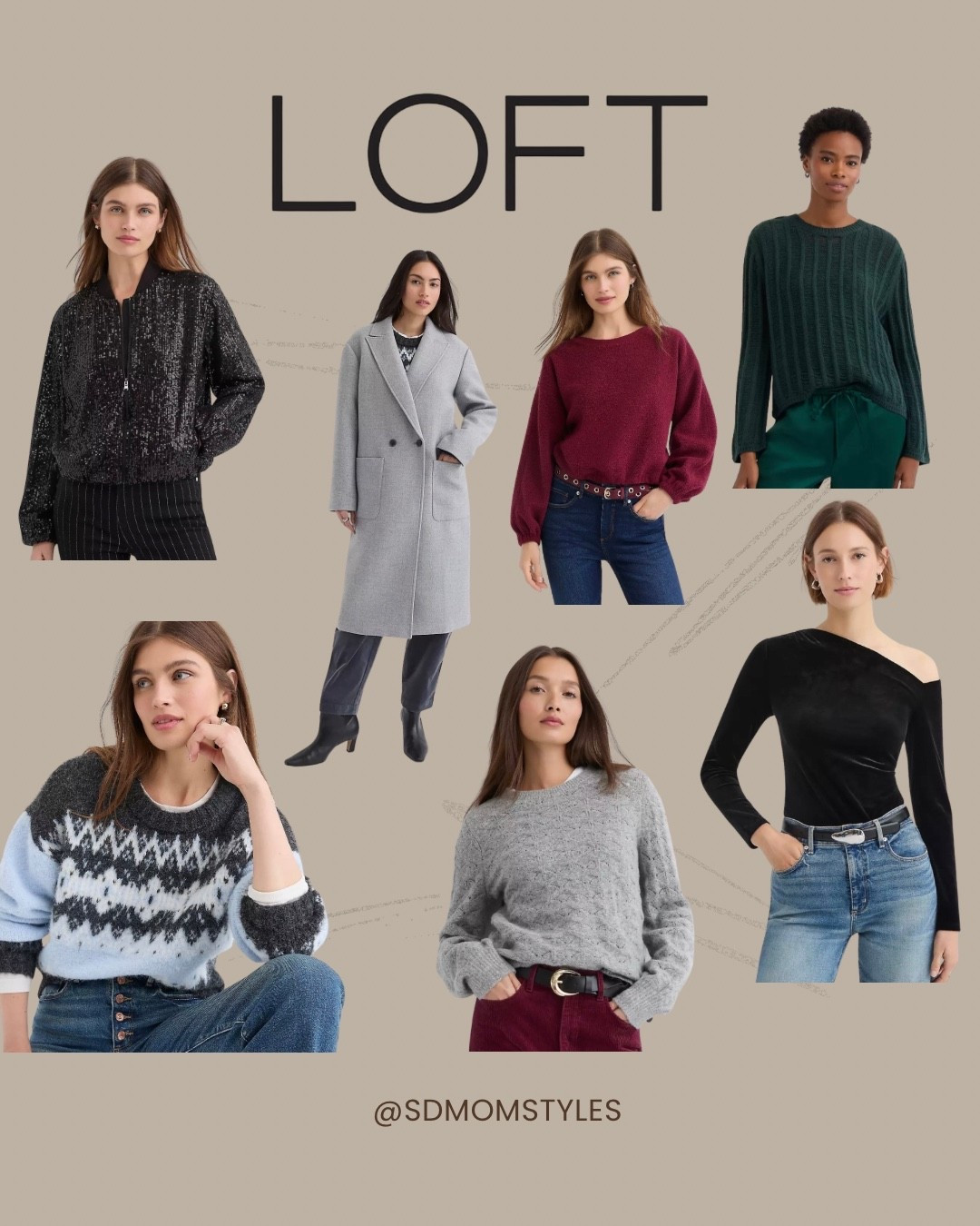 Loft has some good stuff 

Perfect to dress up for the holidays 
Cute sweaters 
Cyber deals 

#LTKSeasonal #LTKHoliday #LTKCyberWeek