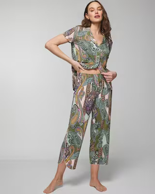 Cropped Pajama Pants | SOMA