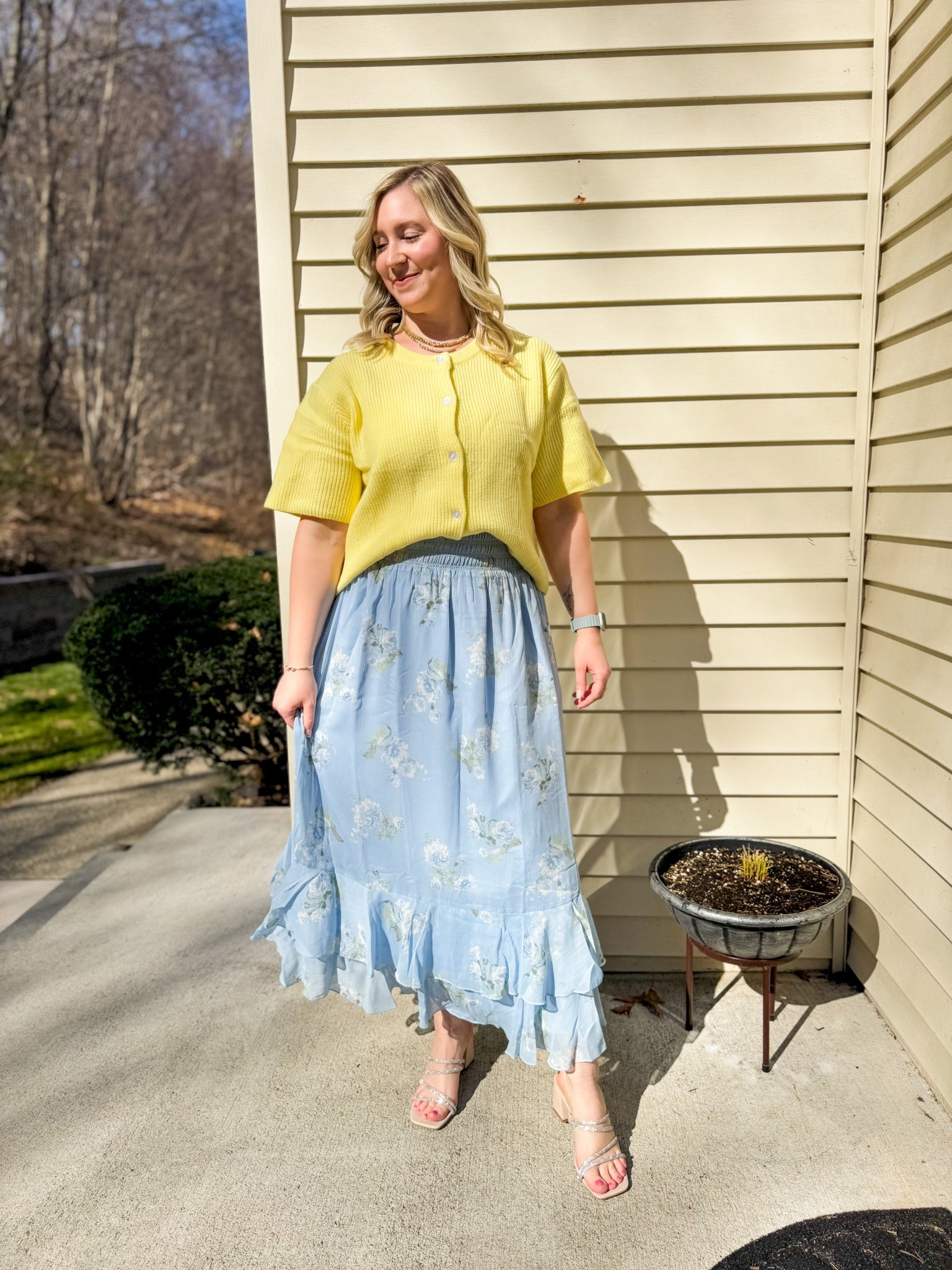 Dressy spring look - what I thought I’d wear for Easter!

Sweater : large
Skirt : medium 
Sandals: 8

#LTKWorkwear #LTKStyleTip #LTKSeasonal