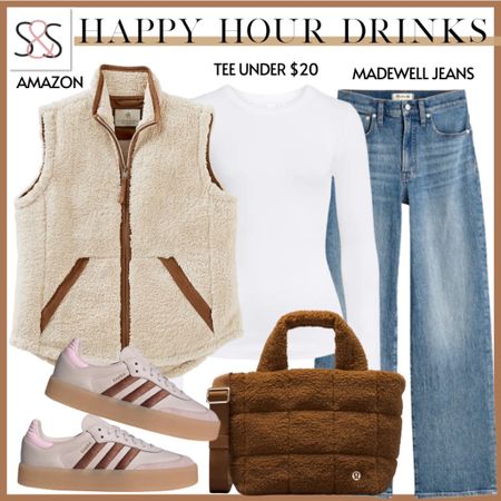 This fleece vest is perfect for work socials or holiday adventures. I’m drooling over these adidas sambas sneakers in putty mauve!

#LTKshoecrush #LTKSeasonal #LTKHoliday