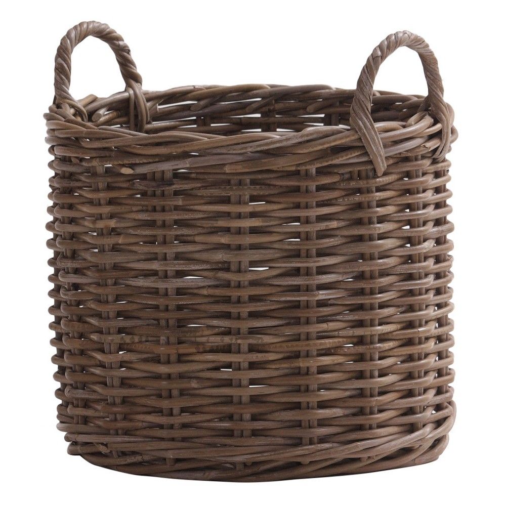 Round Kaboo Basket Medium - Smith & Hawken, Gray | Target