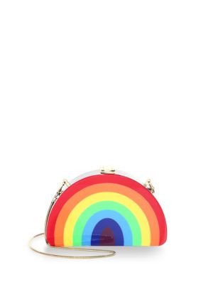 Milly - Rainbow Half Moon Clutch | Saks Fifth Avenue OFF 5TH
