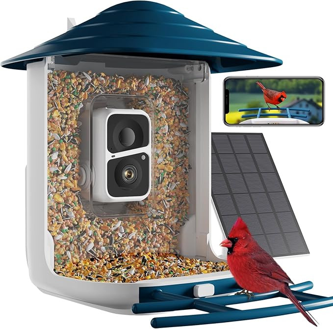 Dzees Smart Bird Feeder with Camera, Bird Feeder Camera Wireless Outdoor, AI Identify Bird Specie... | Amazon (US)