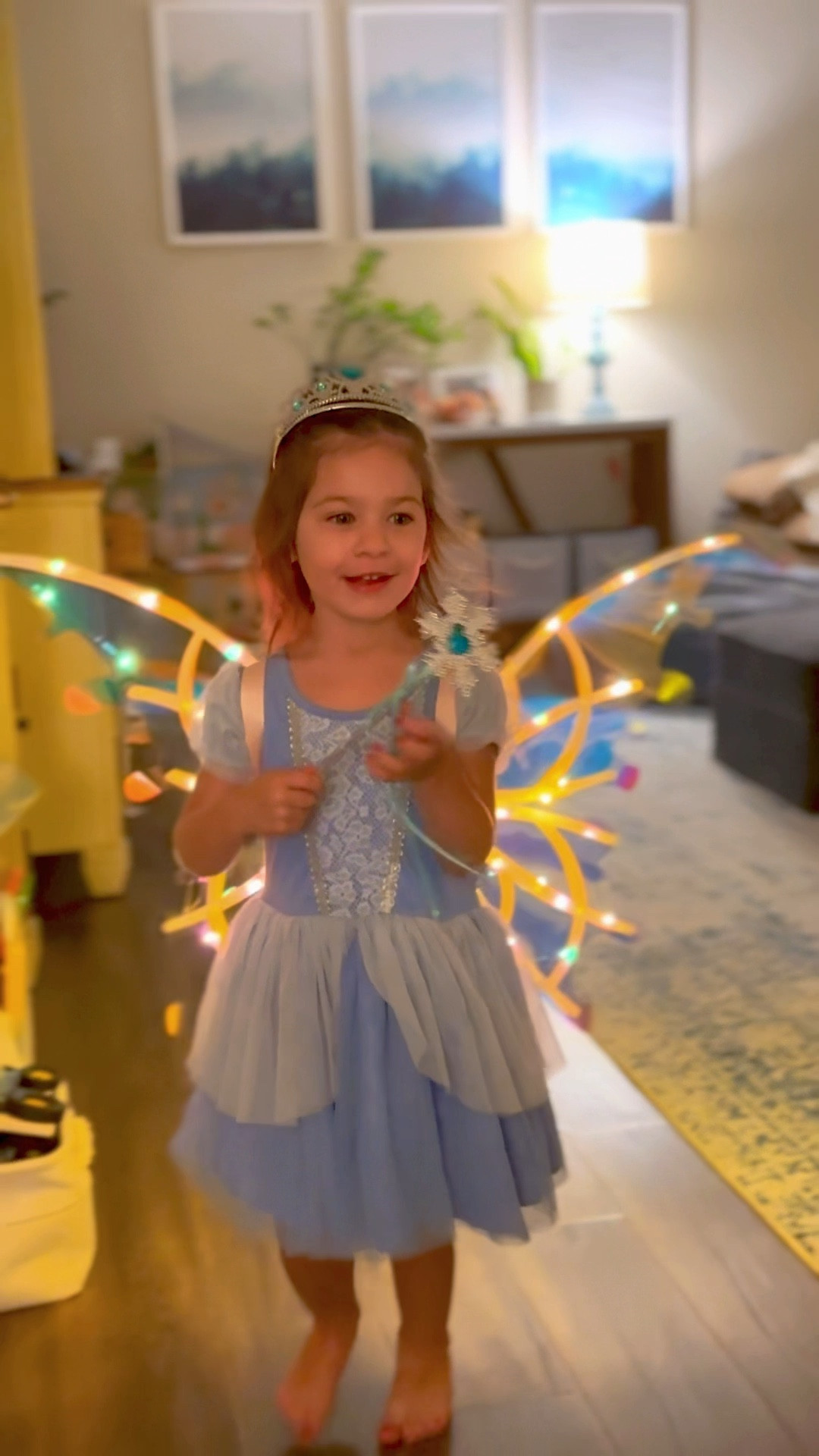 The ultimate fairy princess wings! Not only do they light up, they sing and swing! It’s not hard to imagine they are flying with this beautiful set of butterfly wings! #dressup 

#LTKKids #LTKFamily #LTKHalloween