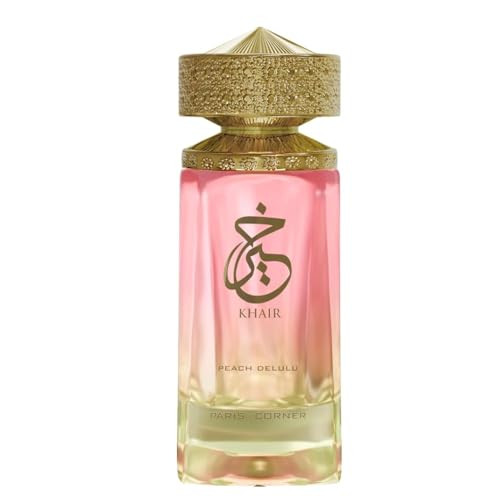 Paris Corner | Khair Peach Delulu Eau de Parfum for Women – 3.4 Fl Oz | Sophisticated Gourmand Perfume with Peach, Nectarine, Guava, Vanilla & Florals | Long Lasting Luxury Fragrance | Amazon (US)