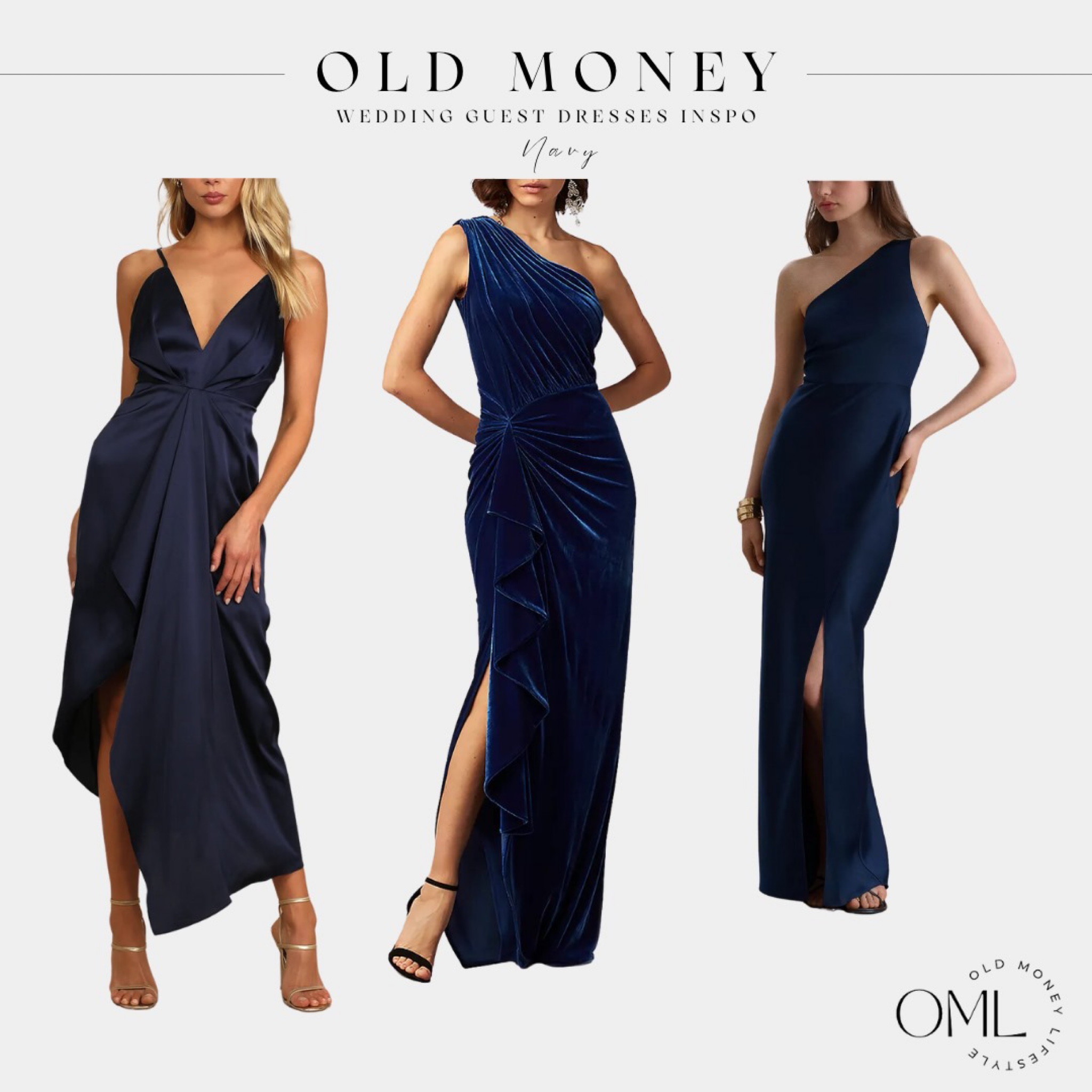 Old money inspired, wedding guest dresses, navy wedding guest, bridesmaids dresses, fall dresses for weddings 


#LTKHoliday #LTKwedding #LTKstyletip