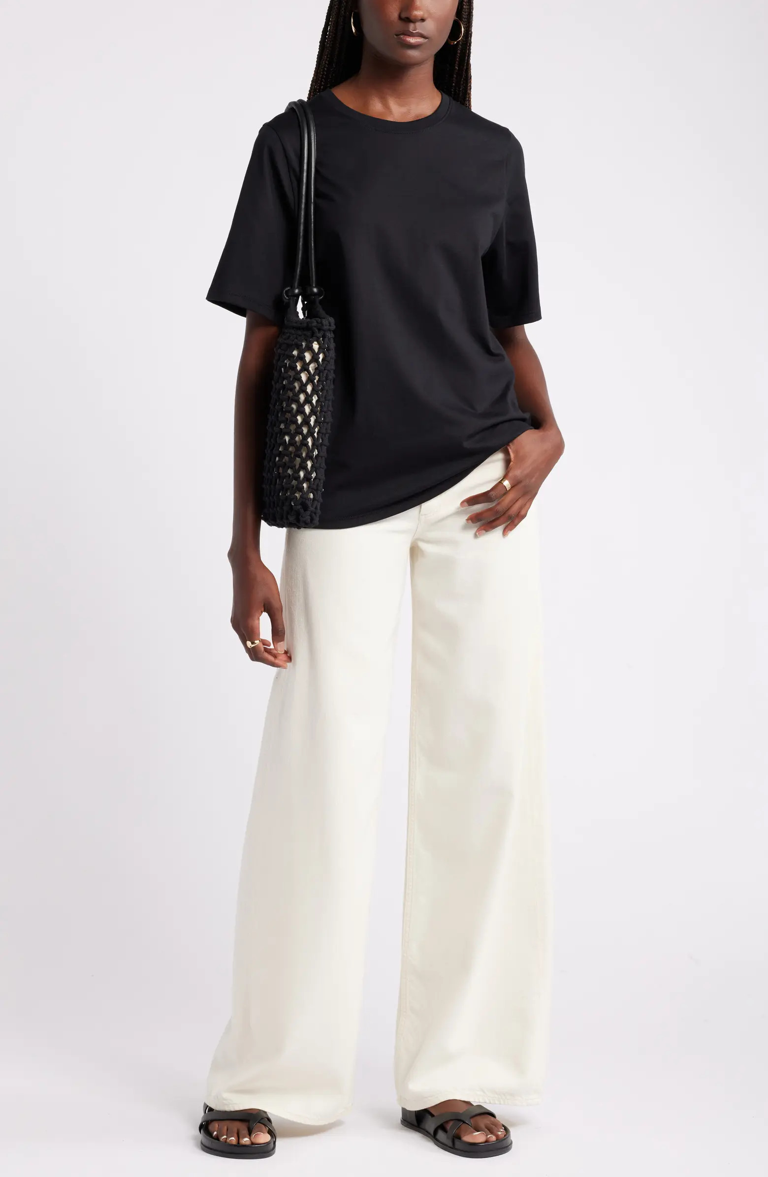 Nordstrom Relaxed Fit Pima Cotton Crewneck T-Shirt | Nordstrom | Nordstrom