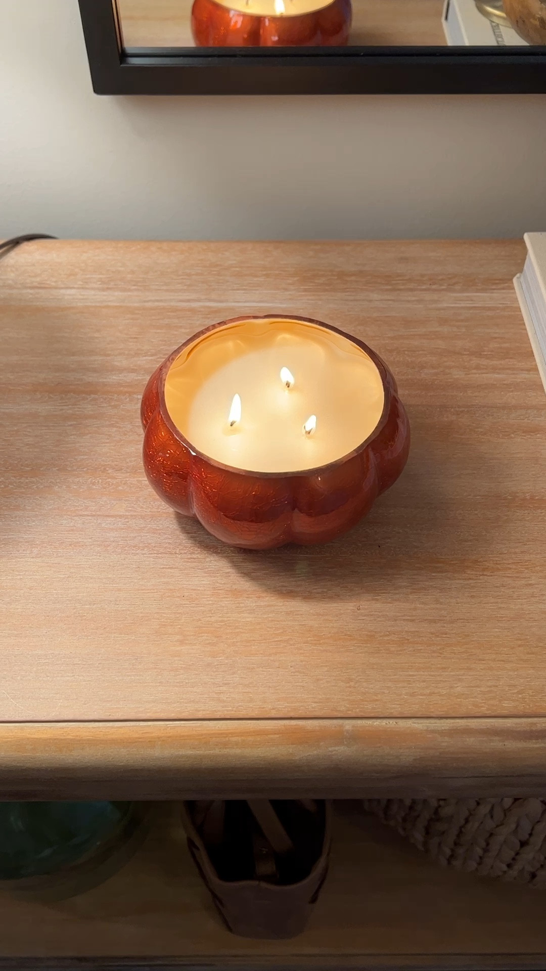 Pumpkin Laurel Statement Large Candle