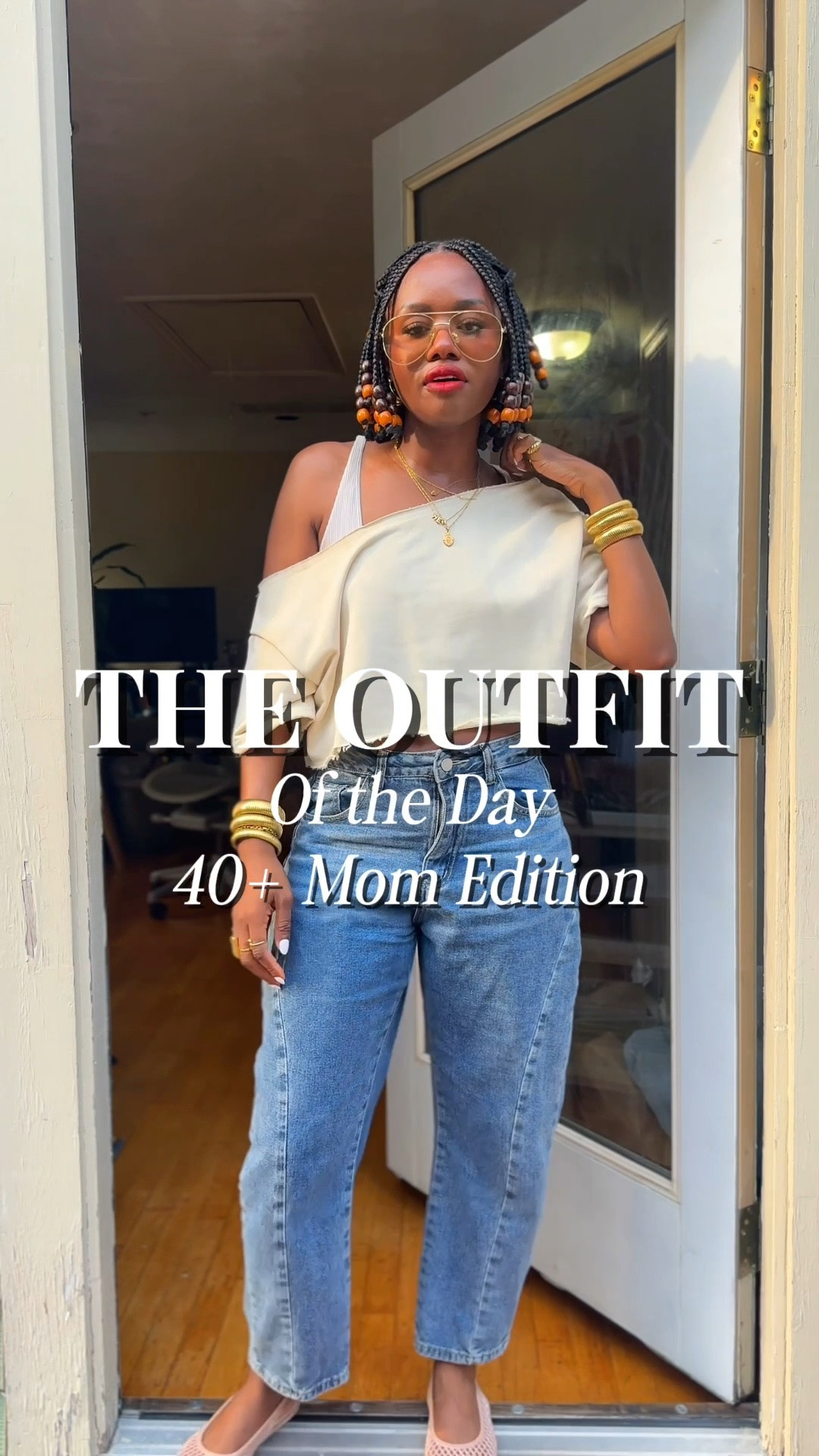 Easy breezy casual summer outfit for Moms on the go! Neutrals and affordable, too! #ootd #over40

#LTKPetite #LTKOver40