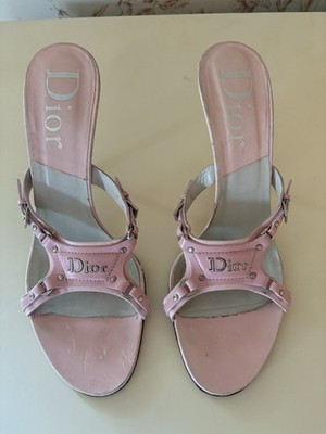 Vintage Dior By John Galliano Pink Bondage Mules F/W 2003 | eBay US