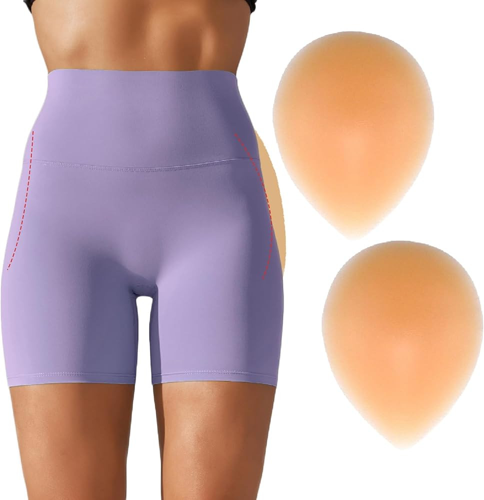 Silicone Hip Pads Adhesive for Women - Reusable Butt Lift Enhancer Pads, Sticky Buttocks Enhancer... | Amazon (US)