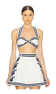 Alemais Marine Bralet in Cream from Revolve.com | Revolve Clothing (Global)