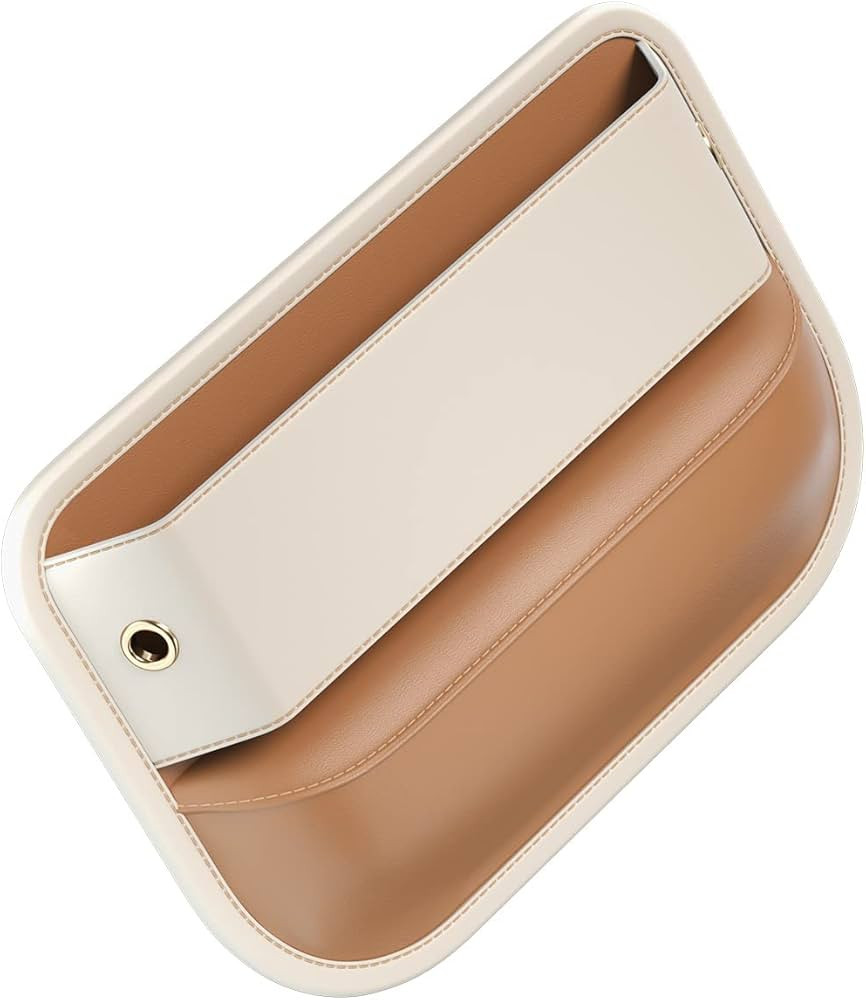 Nalqet Wanfuder Car Seat Gap Filler Leather Car Seat Organizer and Storage Automotive Accessories... | Amazon (US)