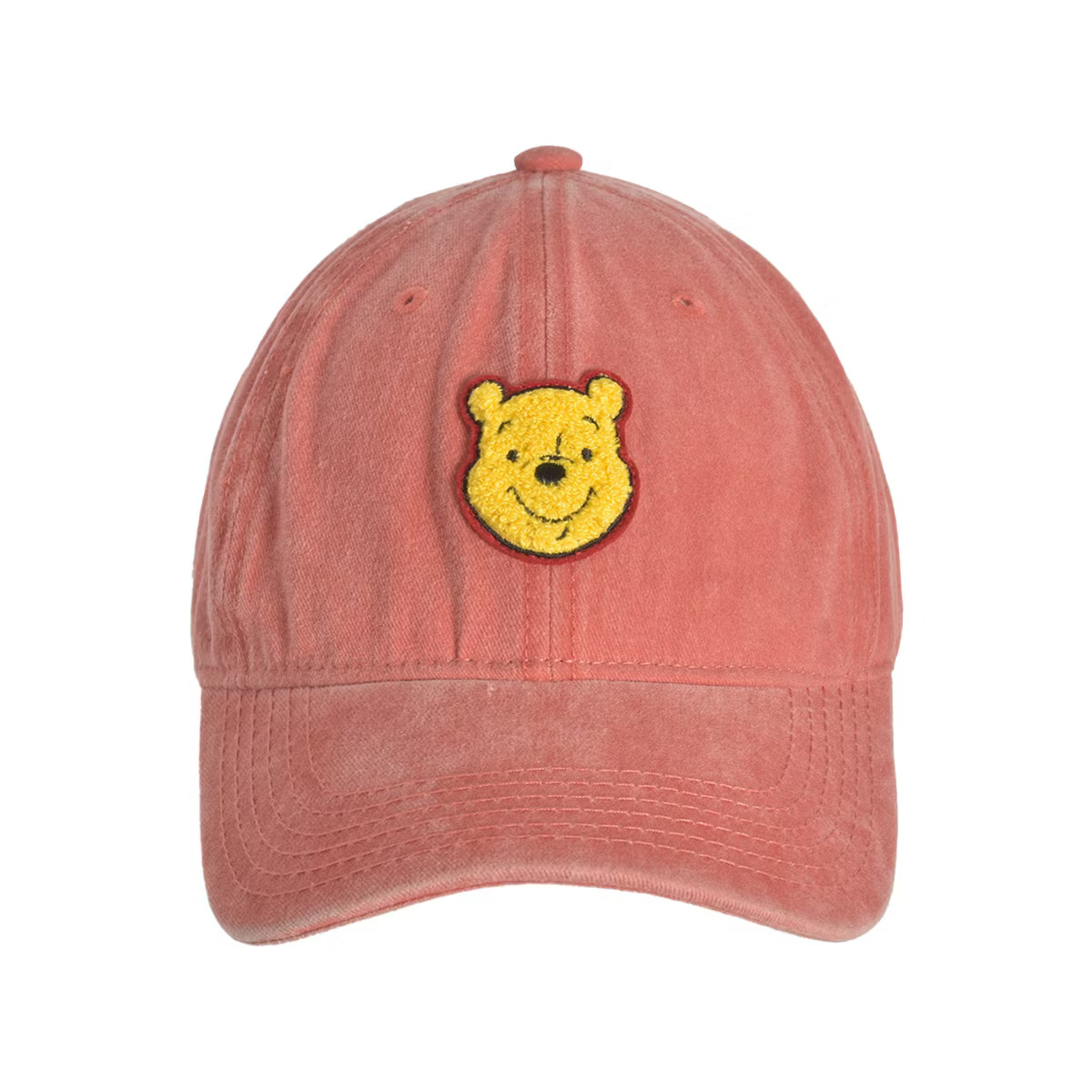 Disney Adult Winnie The Pooh Be Kind To Yourself Two Tone Dad Hat White/Pink One Size | Target