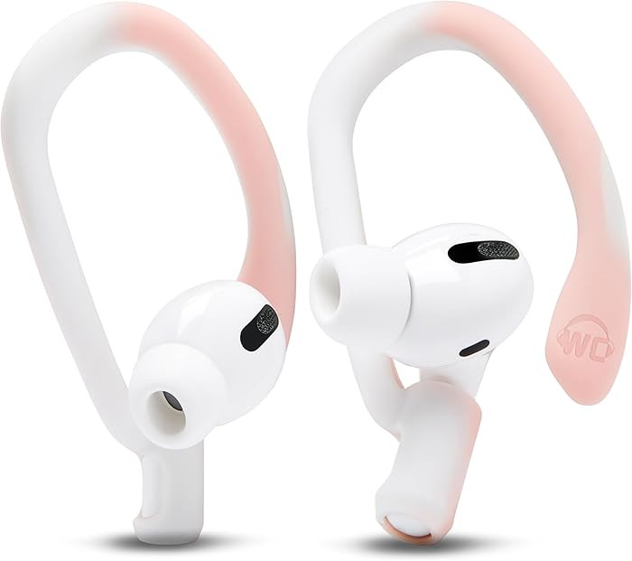 WC HookZ - Patented Upgraded Over Ear Hooks for AirPods Pro 1, 2 & AirPods 1, 2 & 3- Two Size Pai... | Amazon (US)