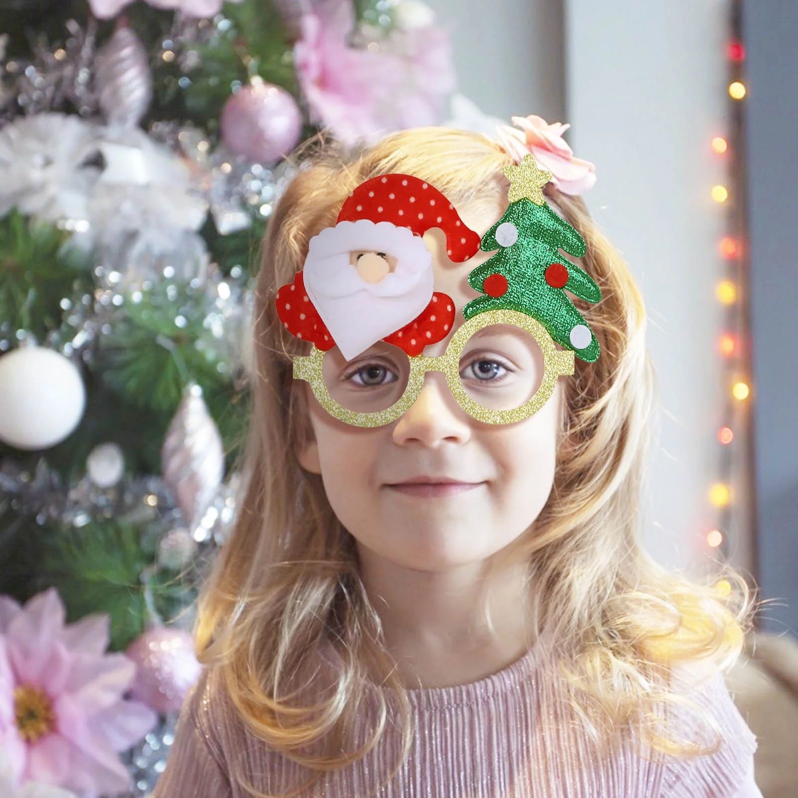 Black Friday Toy Deals Hjcommed Christmas Glasses Frame Cartoon Stereo Glasses Adult And Children... | Walmart (US)