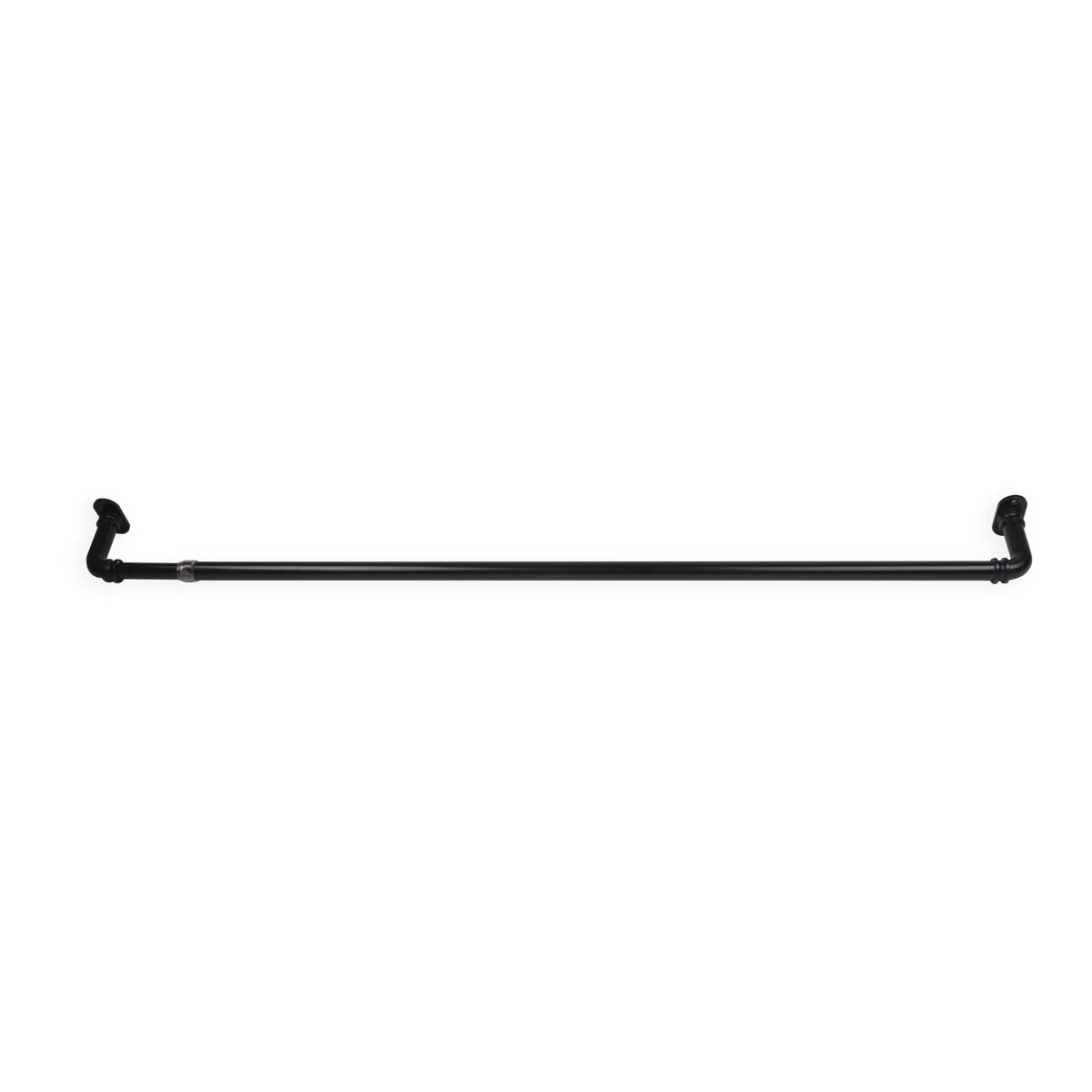Gershom Adjustable 5/8" Single Blackout Curtain Rod | Wayfair North America