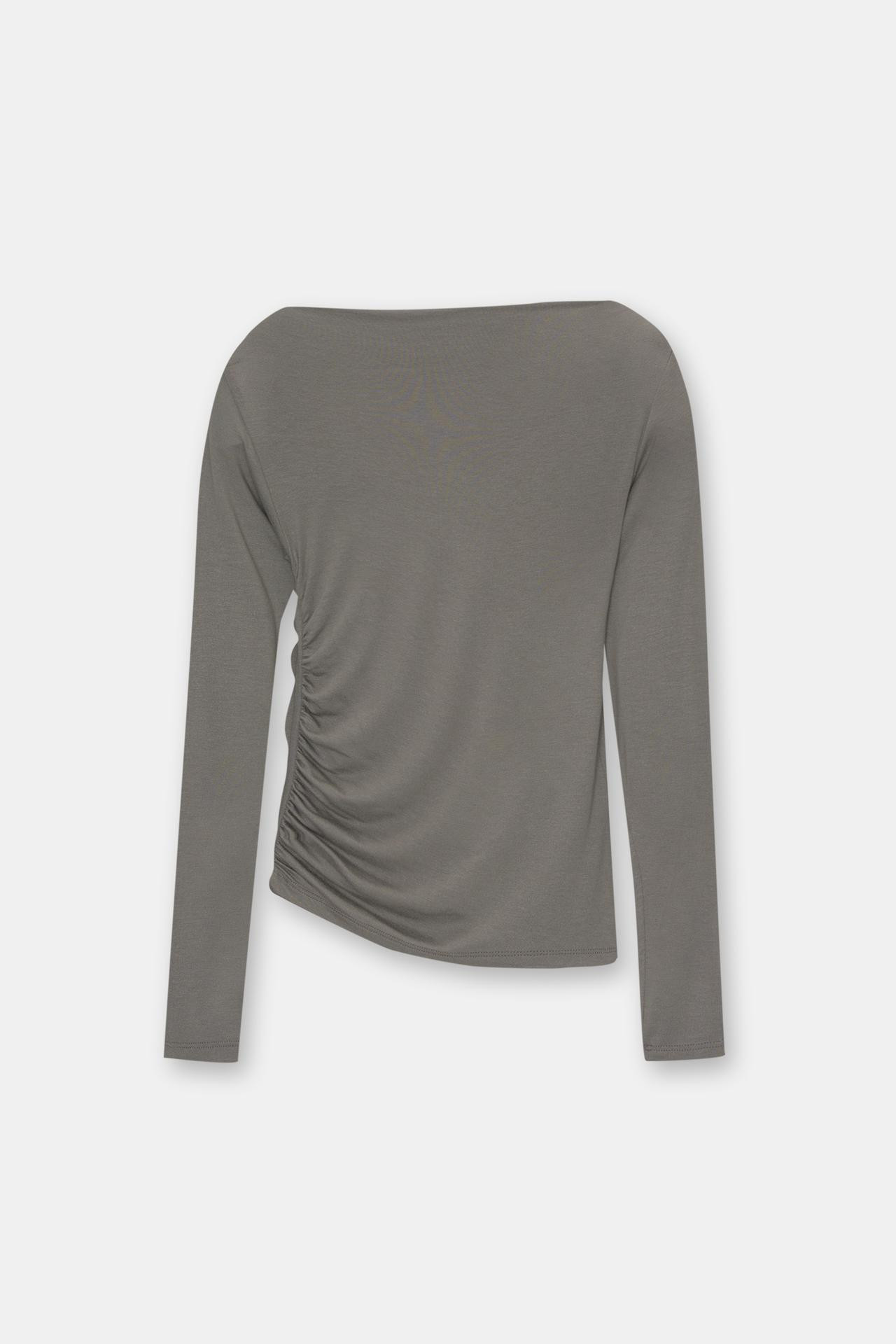 Asymmetric long sleeve top | PULL and BEAR UK