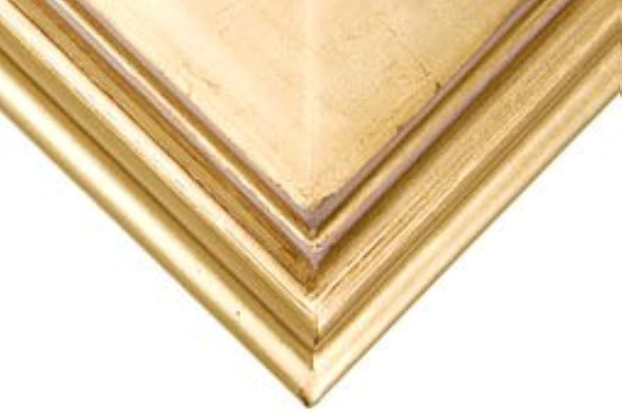 Creative Mark Plein Air Wooden Picture Frame - 3X4 Gold - Professional Single Frame for Art Panel... | Amazon (US)