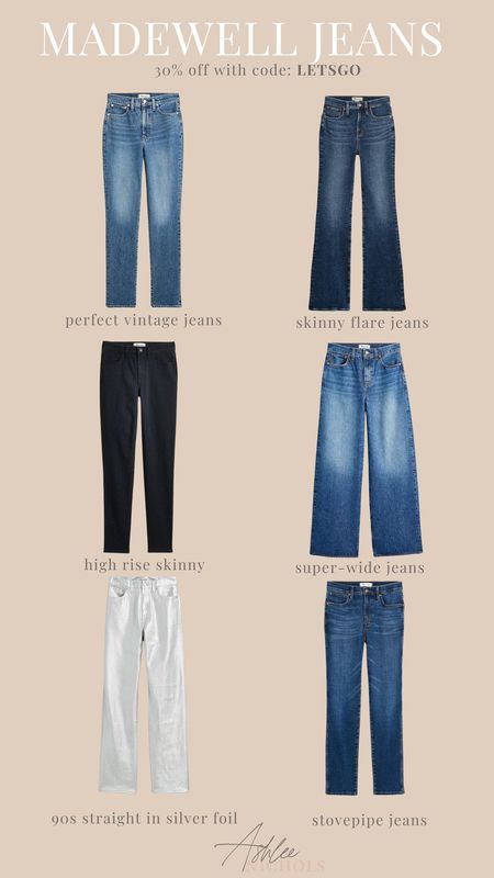 30% off Madewell jeans with the code: LETSGO

Denim, best denim finds, trending jeans, trending denim, madewell sale, sale alert, Ashlee nichols,

#denim


#LTKsalealert #LTKstyletip